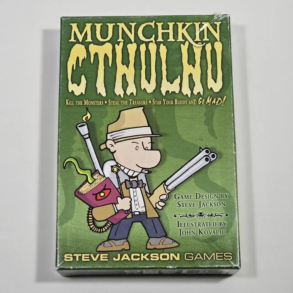 Munchkin CTHULHU Card Board Game By Steve Jackson - Picture 2 of 5